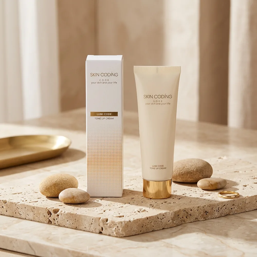 SKIN CODING Tone Up Cream, Complexo clareador funcional da linha Code