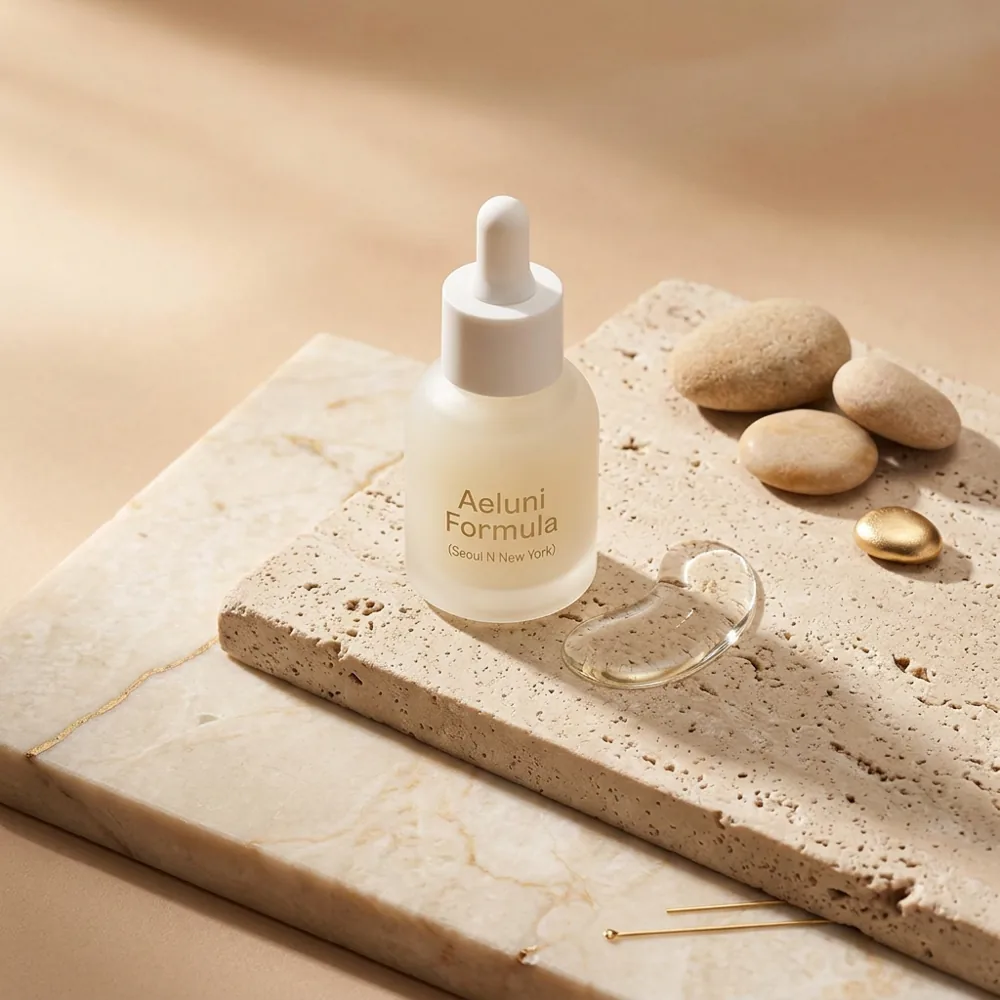 Aelunj Formula Glow Ampoule, Ampola de viço para pele opaca e desidratada