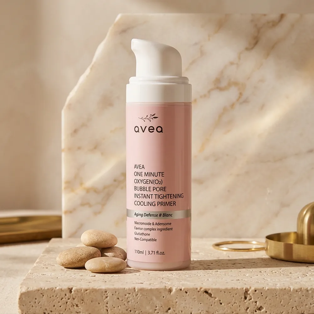 avea One Minute Oxygen Bubble Pore Primer, Tecnologia patenteada de bolhas de oxigênio
