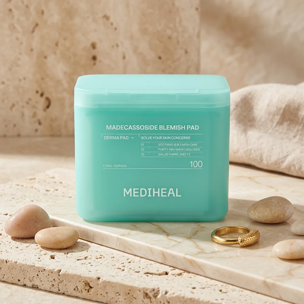 MEDIHEAL Madecassoside Blemish Pad, Madecassoside, o ativo mais nobre da Centella